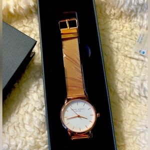 Eddie Borgo rose gold watch